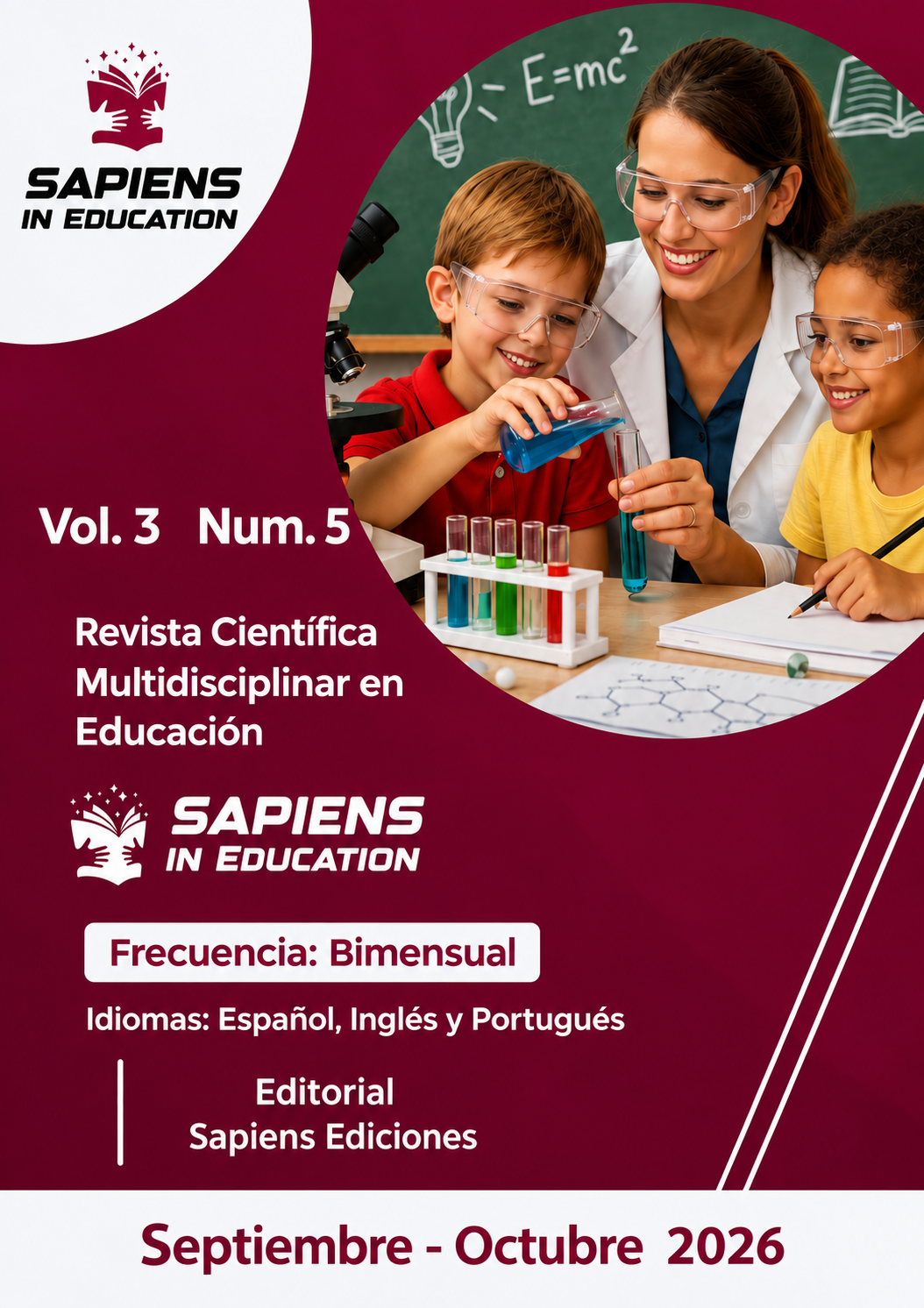 					Ver Vol. 3 Núm. 5 (2026): Edición Regular de Estudios en Educación
				